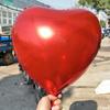Globo de Aluminio con Forma de Corazón 'Love Soaring' de 18 Pulgadas para Publicidad, Bodas, Globos para el Día Nacional