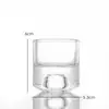 Copo de Vela Transparente Suporte de Vela de Vidro Copo Vazio Velas Aromáticas Espessadas para DIY Suporte de Vela de Vidro Copo Vazio