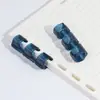 Carpeta de 3 Anillas con Páginas Segmentadas Desmontables, Anillas Grandes Desmontables de Tres Agujeros para Manualidades, Clips para Carpeta, Espirales