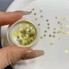 Uñas postizas estilo Xiaohongshu para Navidad, lámina de cobre ultrafina, lazo, estrella explosiva, letra, lentejuela, con sensación de alta gama, accesorios de arte de uñas