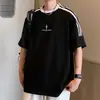 2026 Nuevo Diseño de Cremallera Metálica de Nicho Estilo Callejero Americano Camiseta Suelta de Manga Corta para Hombres y Mujeres Tops de Pareja Tendencia
