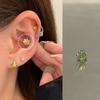 ¡Garra de dragón! Tienda Ringring Pequeño Super Flash Uña de Hueso de Oreja Acero de Titanio Uña de Oreja Perforación de Oreja Aretes de Uña Coclear