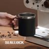 Vaso Creativo de Acero Inoxidable 304 para Oficina de Gran Capacidad con Tapa y Asa para Exterior, Taza de Regalo al por Mayor