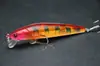 Cebo Minnow Flotante al por Mayor 10 cm/9 g con Bolas Sonajeras, Señuelo de Plástico Duro Realista, Señuelo Minnow para Pesca Transfronteriza