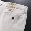 Llegada Nueva Verano 2025 Pantalones Casuales de Lino Teñido en Hilo para Hombre Rectos Espiga Suaves Transpirables Pantalones de Algodón y Lino