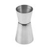 Copo medidor de dupla face em aço inoxidável 304 ferramenta de bartender copo uz copo com escala quantitativa copo medidor reto bartender