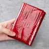 Carteira Versátil de Couro Genuíno Moda Slot para Cartão Multifuncional Clutch Porta-Moedas Mais Vendido Coleção Slot para Cartão Atacado