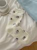 Calcetines de Media Caña de Encaje de Burbujas para Mujer Estilo Japonés Kt Cat Ins Color Sólido Estilo Universitario Coreano Calcetines Holgados
