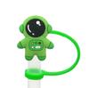 Nueva serie de astronautas tapa de pajita funda de pajita accesorios DIY funda de pajita decorativa caricatura creativa superventas