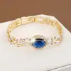 Pulsera Clásica Nueva de Moda Cruzada con Circonita Atmósfera Exquisita Versátil Pulsera para Mujer Venta Directa de Fábrica