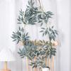 Planta de salgueiro simulada, rattan, planta verde, trepadeira flor trepadeira pendurada para casamento, Teng, flores decorativas para Instagram, flores artificiais, atacado