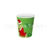 Decoraciones de Fiesta Temáticas del Grinch Verde, Banderines de Monstruo Peludo Verde, Platos de Papel, Servilletas de Papel, Vajilla Infantil para las Fiestas Navideñas