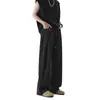 Pantalones largos de estilo perezoso para hombre para verano y otoño, estilo americano de moda, diseño versátil, holgados y casuales, pantalones casuales a la moda