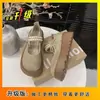 Zapatos Mary Jane de Moda Versátiles Estilo Retro Francés para Faldas, Zapatos Birkenstock con Plataforma de Suela Gruesa que Aumentan la Altura, Nuevos para Primavera y Otoño 2025