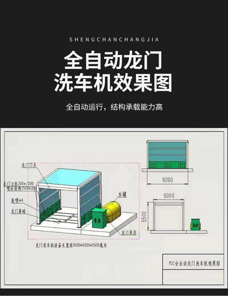 龙门洗车机，洗车台