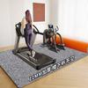 Tapete de Piso Amortiguador para Caminadora, Yoga en Casa, Máquina Elíptica, Gimnasio, Cobertura Total Profesional Insonorizante y Absorbente de Sonido, Alfombra Gruesa