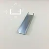 Canteadora ranura de aluminio perfil de ranura de aluminio en forma de U canal de aleación de aluminio tira perfil de aluminio en forma de U