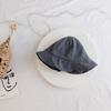 2026 Nuevo Sombrero de Pescador Estilo Coreano para Niños de Primavera y Verano Sombrero de Sol de Doble Capa de Algodón y Lino Sombrero de Protección Solar para Niños Moderno