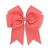 6 polegadas Rib Ribbon Fishtail Fita Dupla Laço Grampo de Cabelo Acessórios de Cabelo para Crianças Grampo de Cabelo 672