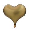 Globo de Película de Aluminio con Forma de Corazón de Melocotón de 22 Pulgadas Esmerilado de San Valentín Boda Fiesta de Cumpleaños Bola Flotante de Amor con Forma de Corazón
