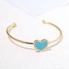 CDD amor de aba larga pulseira mais vendida pulseira em forma de coração fábrica direta feminina pulseira coreana simples pulseira popular feminina