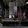 Soporte Vertical para Tarjeta Gráfica Teucer Vc-1 de Aleación de Aluminio Soporte Vertical para GPU Soporte Compañero Vertical para Tarjeta Gráfica