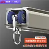 Jinfulong Especial Transfronteiriço 2,8mm Roda com Rolamento Extra Espessa Deslizante de Cortina Silencioso Trilho de Cortina de Liga de Alumínio para Serviço Pesado
