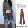 Cinturón Retro para Mujer, Estilo Étnico, Lujo Ligero, Estilo Bohemio de Alta Gama, Cadena de Cintura Tejida a Mano, Accesorios de Corbata, Cinturón