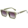 3382 gafas de sol retro de doble puente estilo aviador europeo y americano Amazon accesorios de metal protección UV moda para hombre