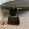 Moda Retro Bolso de Hombro Único Sobaco Comercio Transfronterizo Nueva Moda Alta Gama Cuero Aceitado Bolso de Mano para Desplazamiento Bolso Tote
