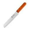 Cuchillo de Fruta de Acero Inoxidable para Uso en Cocina, Cuchillo para Cortar Carne y Verduras con Mango de Madera, Cuchillo de Cocina Asakh-No.311