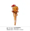 Shopping de Natal atividade de jardim de infância cena decoração balão tiara grampo Velho homem boneco de neve alce presente