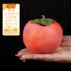 Modelo de caqui de simulação ornamentos de frutas falsas lanterna vermelha fotografia de janela adereços de fotografia decoração de loja de frutas sala de estar