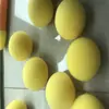 Esponja sólida para arreglos florales de boda, bola de esponja sólida, bola redonda de esponja como accesorio de espuma, pelota de playa envuelta en tela para juguete