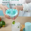 Molde para Cubitos de Hielo Congelador Rápido Taza de Hielo Bandeja de Hielo Cubo de Hielo Doméstico Contenedor de Almacenamiento Grado Alimenticio