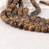 Piedra de ojo de tigre natural, 6 x 10, cuentas cuadradas de ábaco, rueda de cuentas, espaciador de cuentas, accesorios de joyería para bricolaje, accesorios de joyería semiacabados