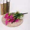 Nueva flor de cala holandesa popular de EVA artificial, tacto suave, adecuada para ramos de boda y decoraciones del hogar
