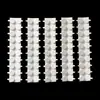 Cinta Doble Cara Redonda Blanca de 3 mm con Asa, Fácil de Rasgar, Adhesivo Fuerte, Cinta de Esponja de Alta Viscosidad, Cinta Doble Cara Espesa de Espuma Eva