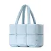 Bolso de Hombro Individual de Gran Capacidad para Debajo del Brazo, Bolso Personalizado para Chaqueta de Plumas, Bolso Tote Nube de Moda, Simple y Versátil, Bolso Acolchado