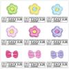 Autoadhesivo Ventas Directas de Fábrica Lindo Dibujo Animado Lazo Bordado Pegatinas de Tela Decoración Ropa de Muñeca diy Manual Mini Pequeñas Pegatinas de Tela