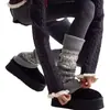 Polainas Fair Isle Copo de Nieve Vintage para Mujer Otoño/Invierno Navidad Calcetines de Punto para Deportes de Bádminton