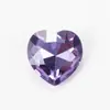 Rhinestone en Forma de Corazón con Parte Trasera Puntiaguda, Broche con Asa Multifacética en Forma de Corazón, Accesorios para Joyería, Rhinestone de Forma Irregular, Colgante para Manualidades al por Mayor, Estilo Princesa