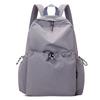 Bolsa estilo coreano feminina 2025 primavera nova mochila de pano de náilon mochila casual estudante viagem mochila escolar cor sólida na moda