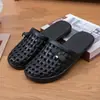 Pantuflas de Interior para el Hogar y el Baño para Mujeres, Madres, Personas Mayores con Puntera Cerrada, Pantuflas Antideslizantes para Hombres, Personas Mayores, Venta al por Mayor