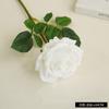 Flor Simulada Rosa Simulada Mousse Arreglo de Flor Individual Boda Adornos para Sala de Estar Utilería Decorativa para Fotografía Venta al por Mayor