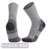 Calcetines deportivos con suela de toalla para hombre hasta media pantorrilla para exteriores, gruesos, para montañismo y senderismo, cálidos, de lana merino, personalizados