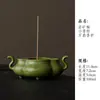 Pequeno Bule de Cerâmica Gaiwan com Padrão de Tangerina Verde, Xícara de Mestre, Xícara de Degustação, Xícara de Chá Kung Fu, Base para Bule, Porta-copos, Xícara de Compartilhamento