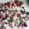 Estilo Floresta Transfronteiriça Boneca Pequena Algodão e Linho Artístico Fofo Planta Árvore de Natal Decoração Tecido Requintado Acessórios para Menina