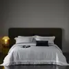 6 Peças Novo Conjunto de Lençóis Jacquard Tencel LF da Lenzing Áustria Estilo Lençol de Cama 1,5m Conjunto de Quatro Peças Stephen-Light Macio