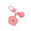 Llavero con colgante de resina con forma de nube y cara sonriente de amor, accesorio para bolso, directo de fábrica